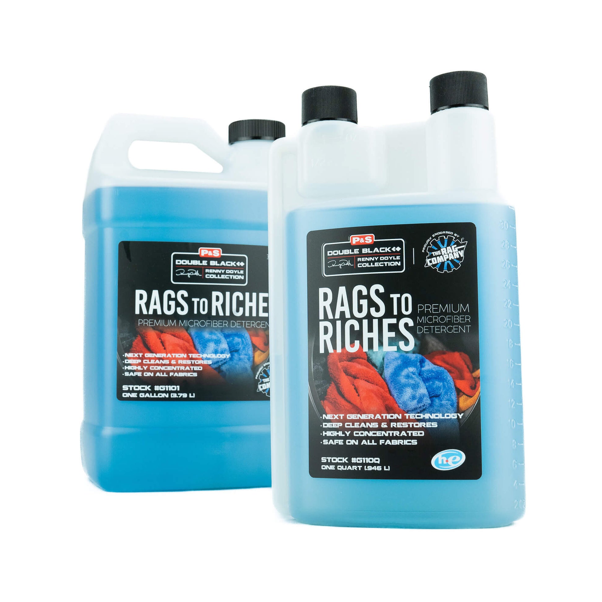 P&S Rags to Riches: Profesionalni deterdzent za pranje mikrofibera - 946ml